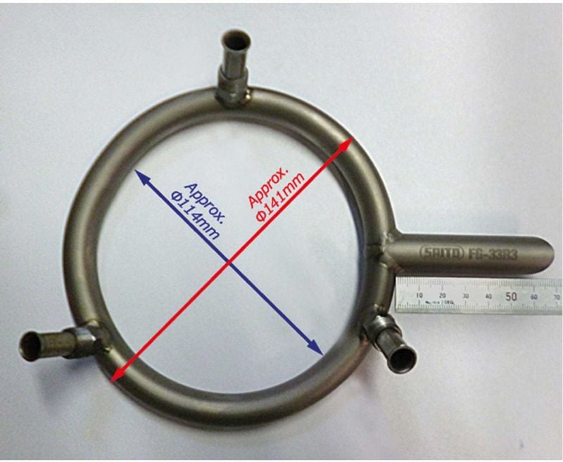 SAITO SILENCIEUX CIRCULAIRE FG-33R3