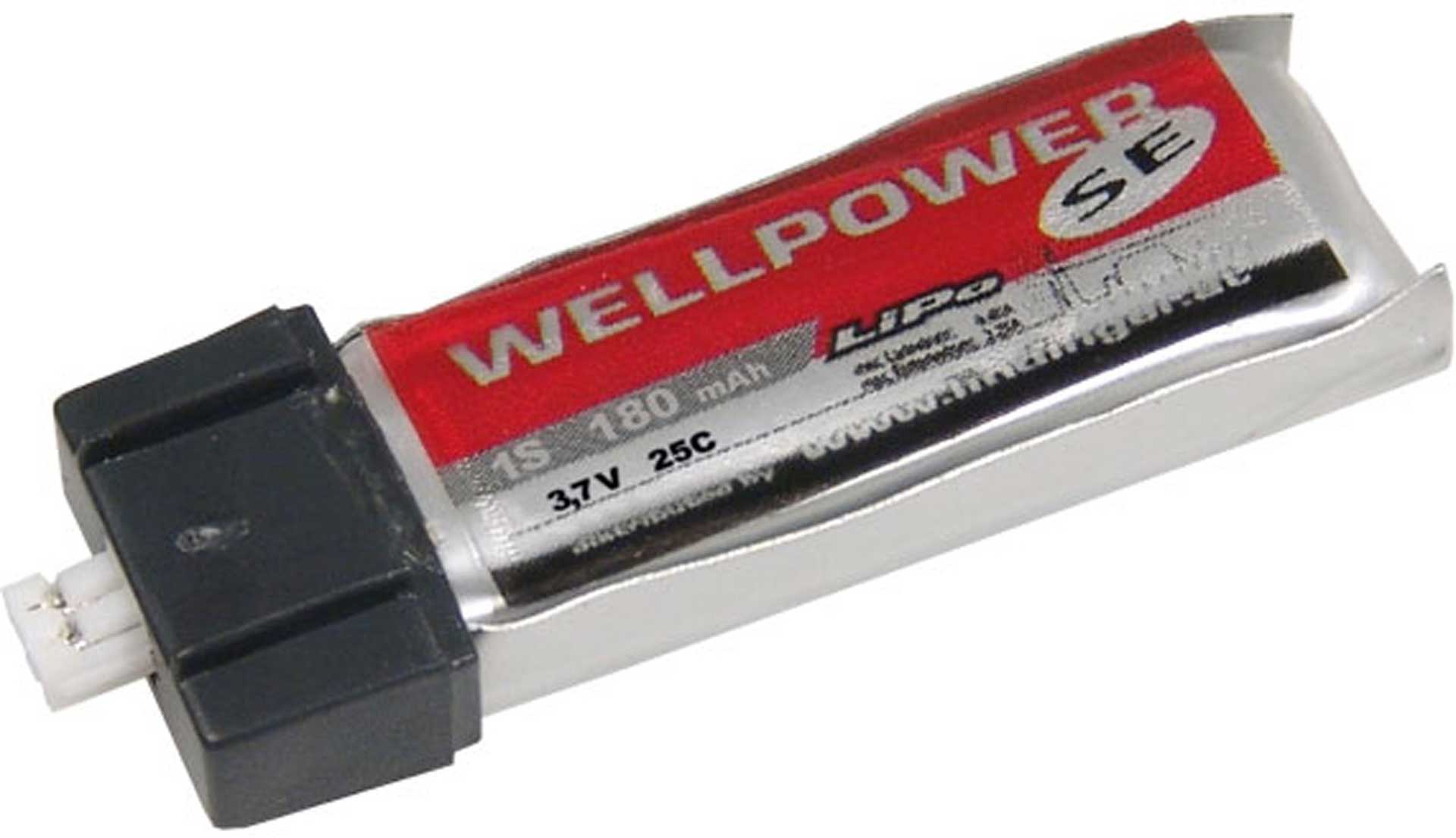 WELLPOWER Batterie lipo  ACCU SE 180 MAH / 3,7 VOLT 1S 25C BLADE MCX