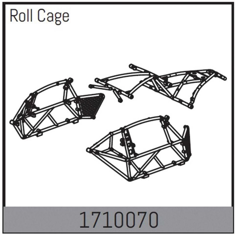 Absima Mamba 7 : cage de sécurité