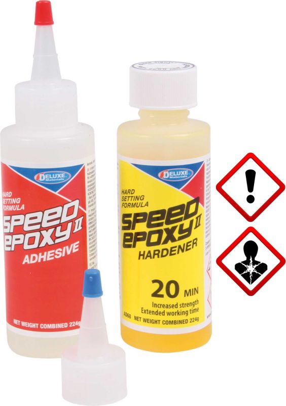 DELUXE SPEED EPOXY II 20 MINUTE 224G BOUTEILLE COLLE