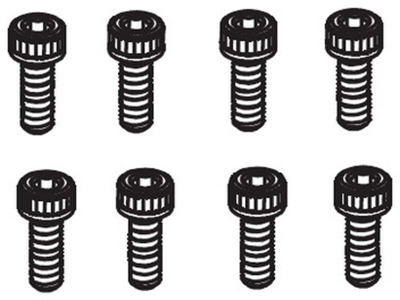 ABSIMA Zylinderschraube M3*8 (8 St.)