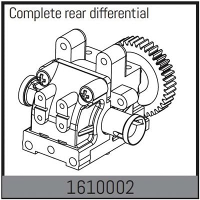 ABSIMA Complete rear differential