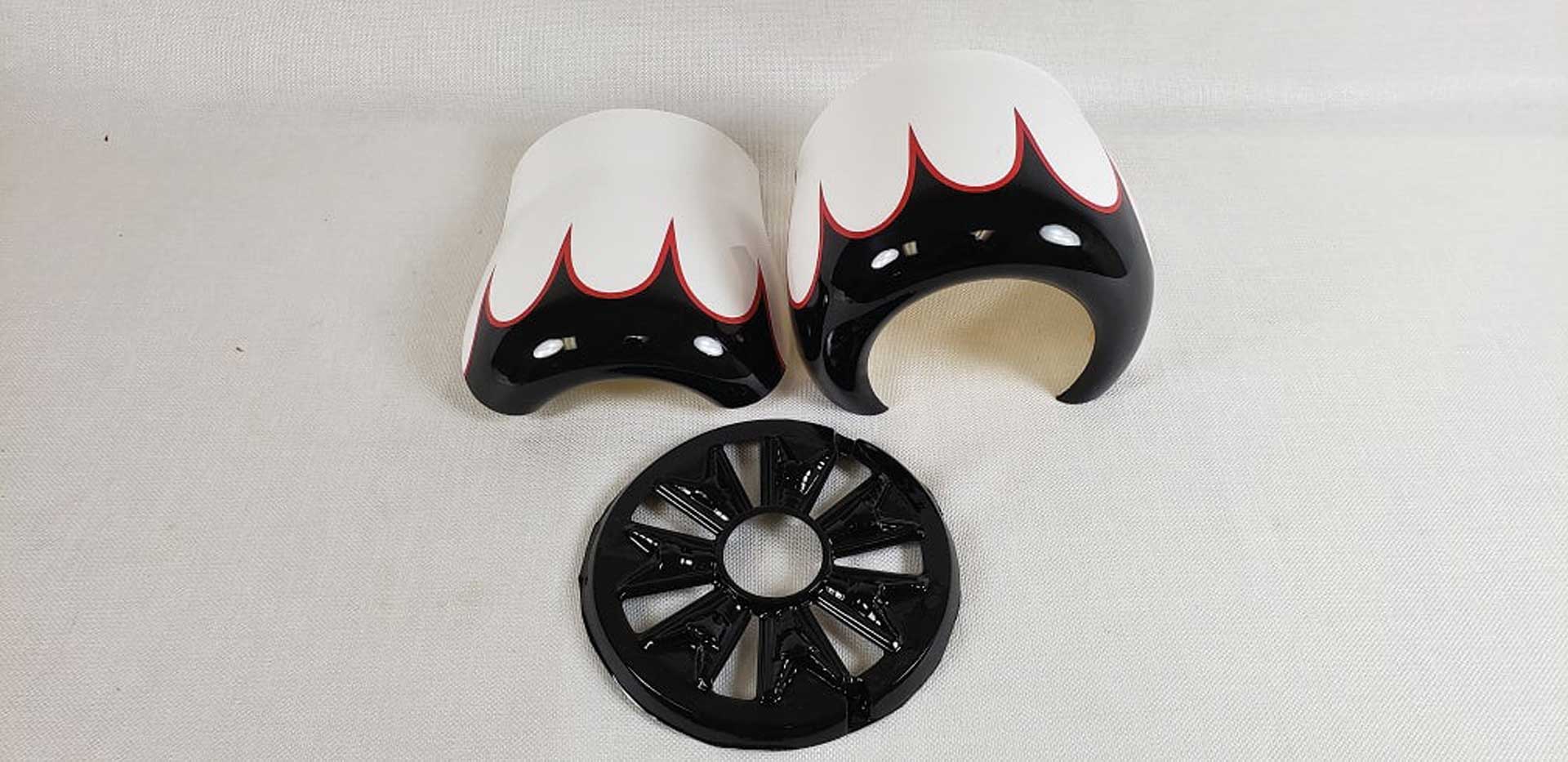 LEGACY AVIATION Engine cowling Muscle Bipe 54" white/black