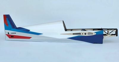 EXTREMEFLIGHT-RC Rumpf LASER 67" Blau/Weiss ARF