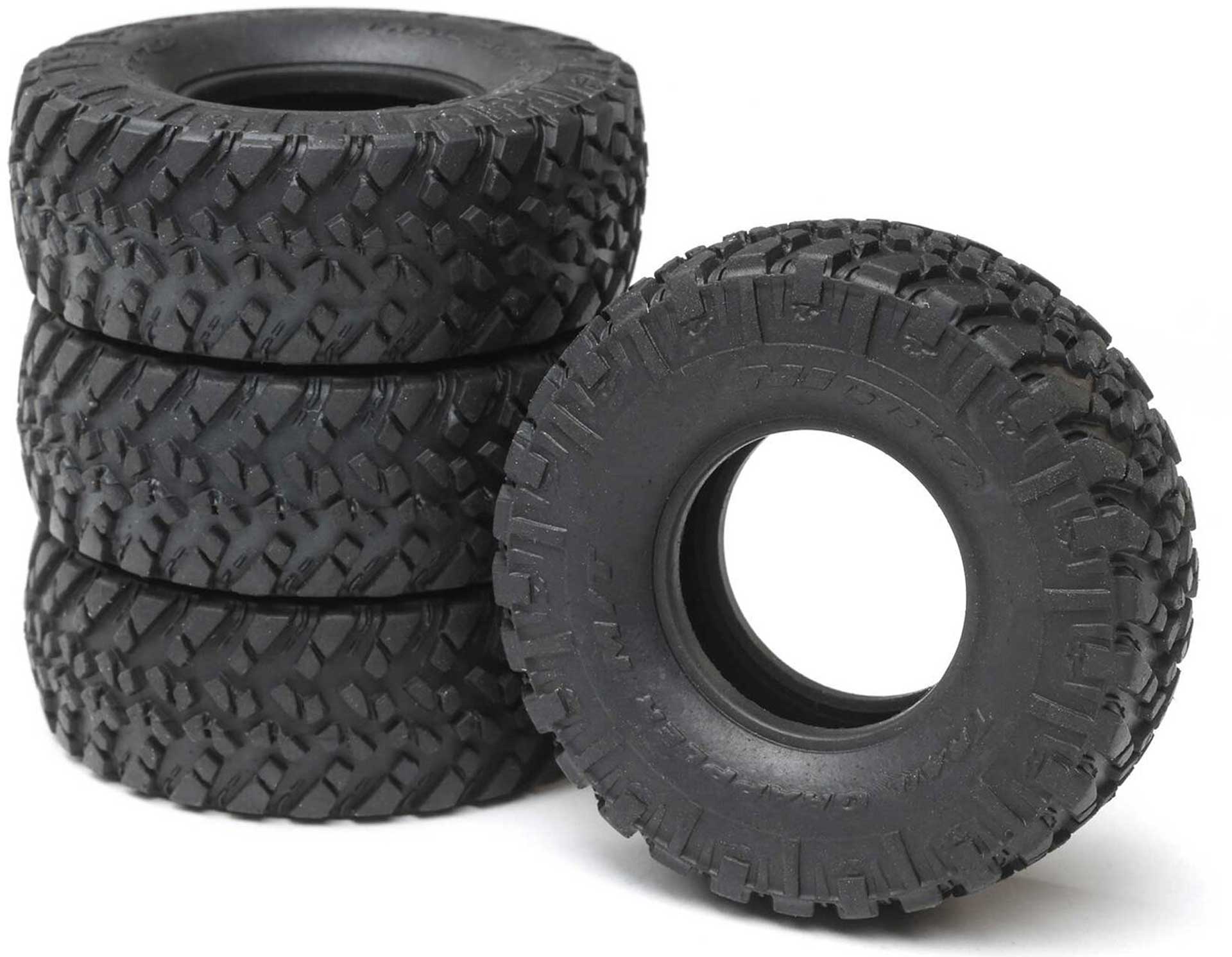 AXIAL 1.0 Nitto Trail Grappler M/T V2 Tires(4): SCX24