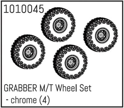 ABSIMA GRABBER M/T Wheel Set - chrome (4)