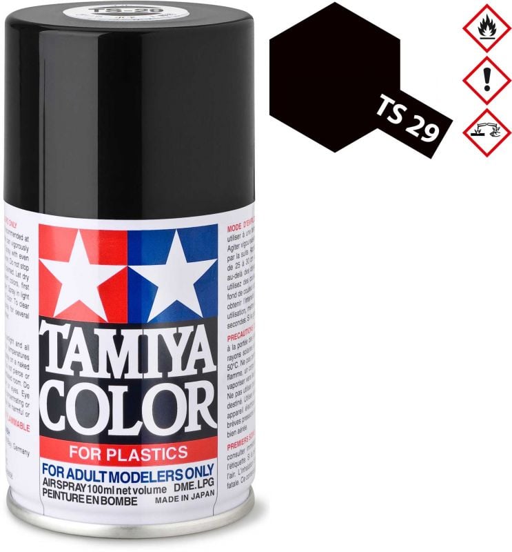 TAMIYA TS-29 Schwarz seidenmatt Kunststoff Spray 100ml