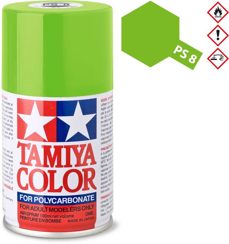 TAMIYA PS-8 Light green polycarbonate spray 100ml