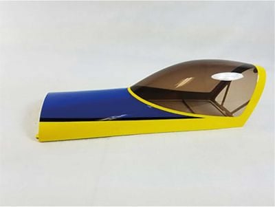 3D HOBBY SHOP CANOPY SLICK 580 V2 60" YELLOW/BLUE