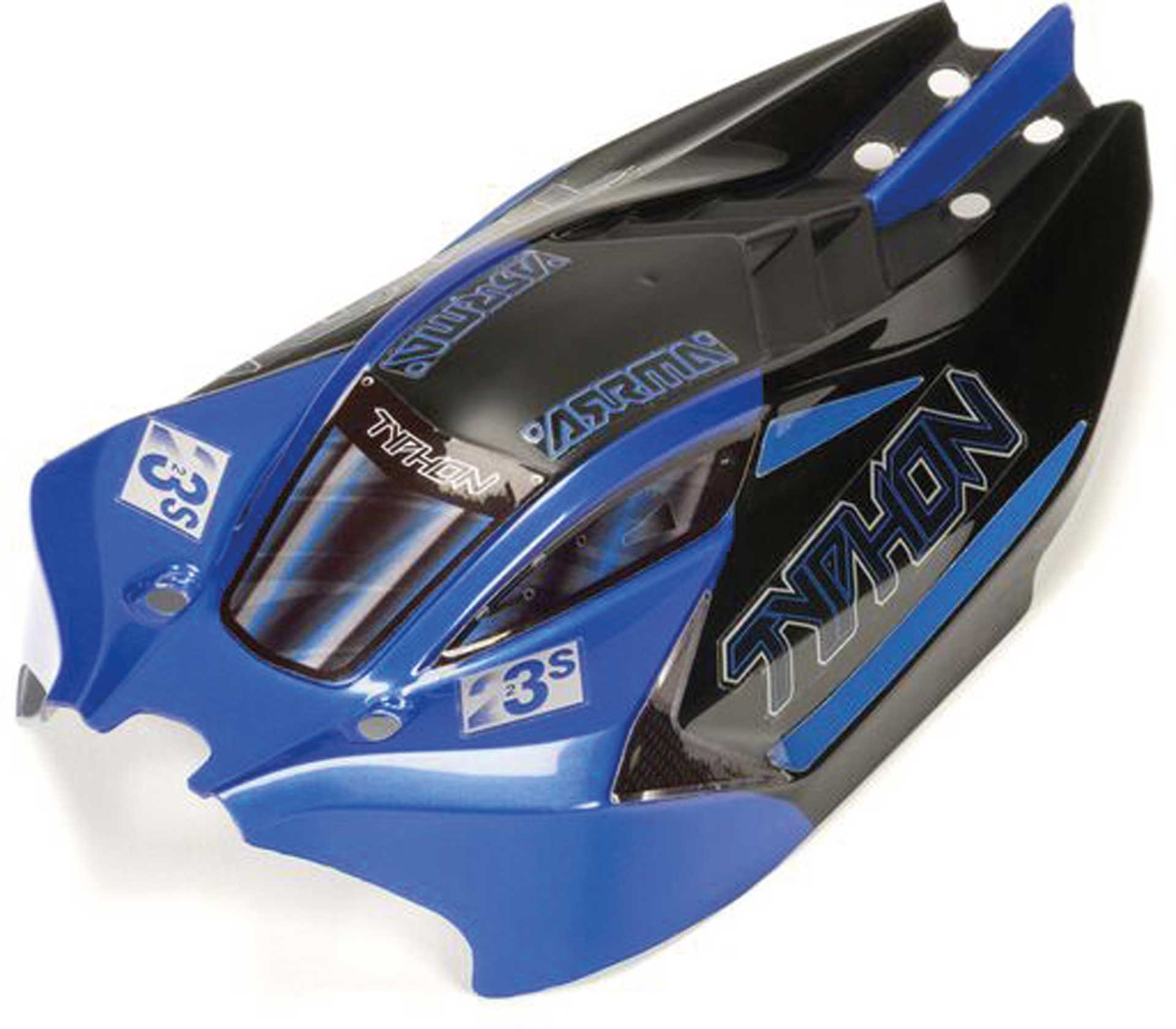 ARRMA TYPHON GROM Body, Blue/Black