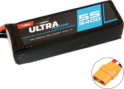 Robbe Modellsport RO-POWER ULTRA MAXAMP 3400MAH 18,5 VOLT