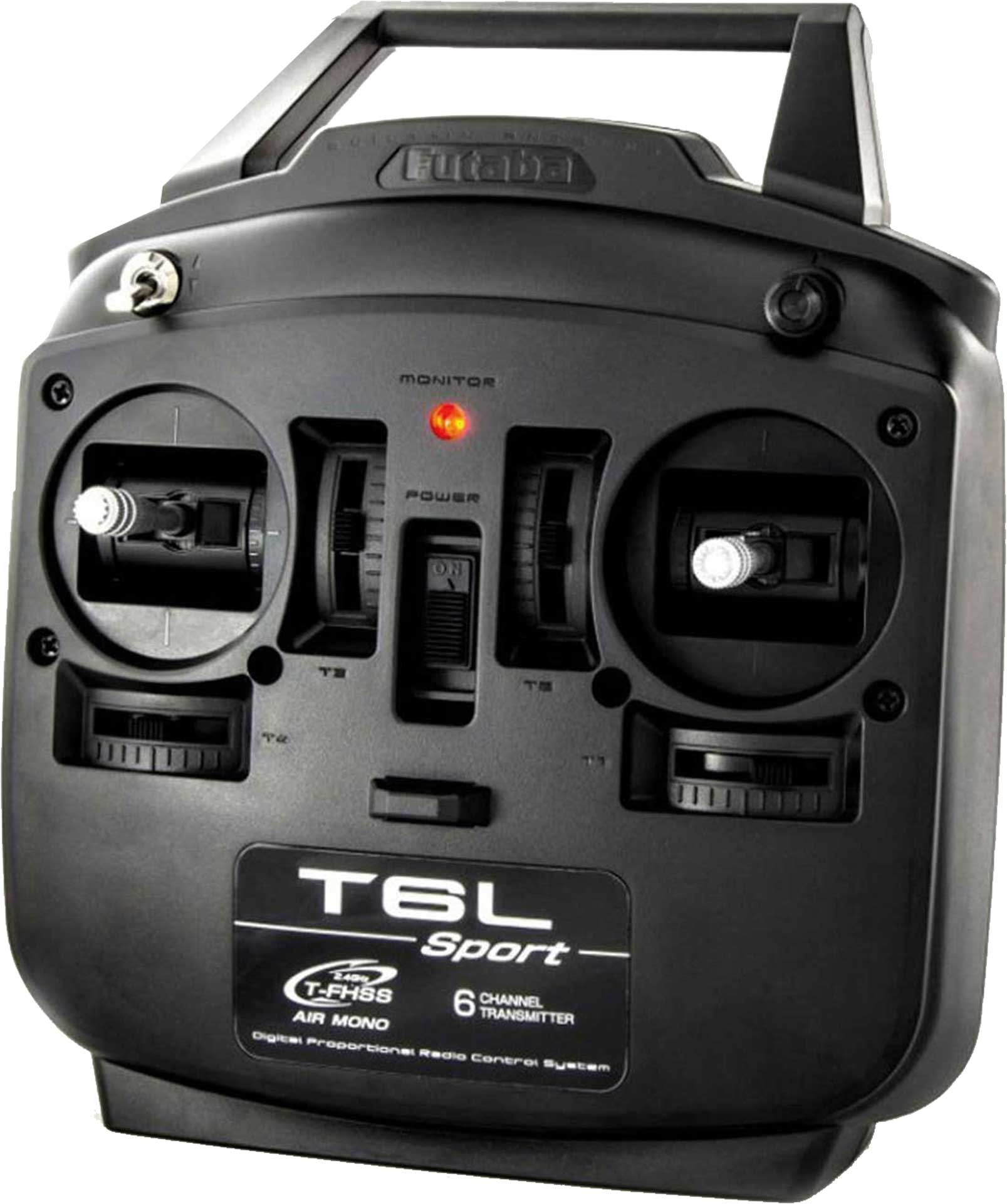 FUTABA T6L SPORT T-FHSS + R3106GF MODE 2 RADIOCOMMANDE RC 2,4GHZ