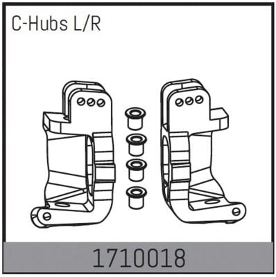 Absima Mamba 7 : C-Hubs G/D