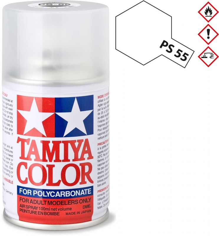 TAMIYA PS-55 Klarlack matt Polycarbonat Spray 100ml