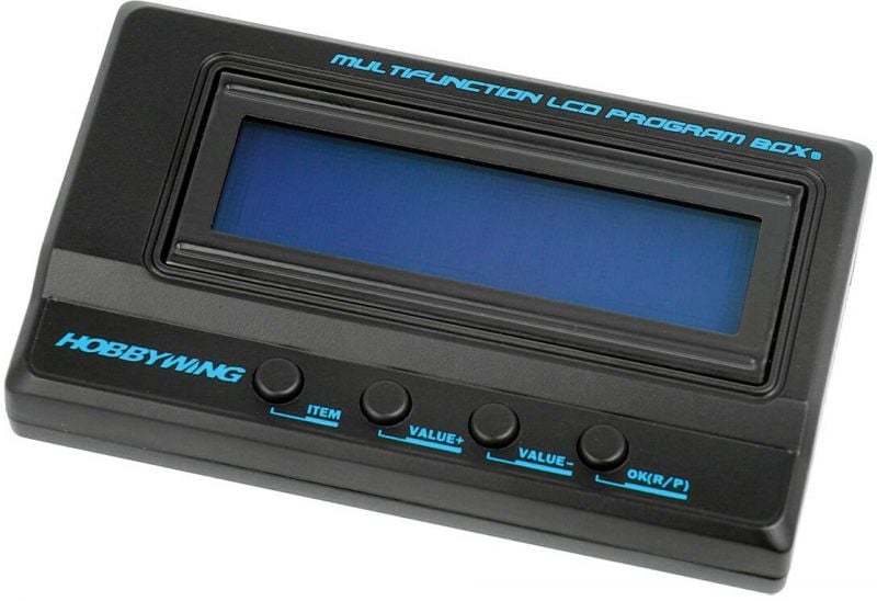 HOBBYWING LCD Programmierbox G2 für Xerun, Ezrun und Platinum Regler