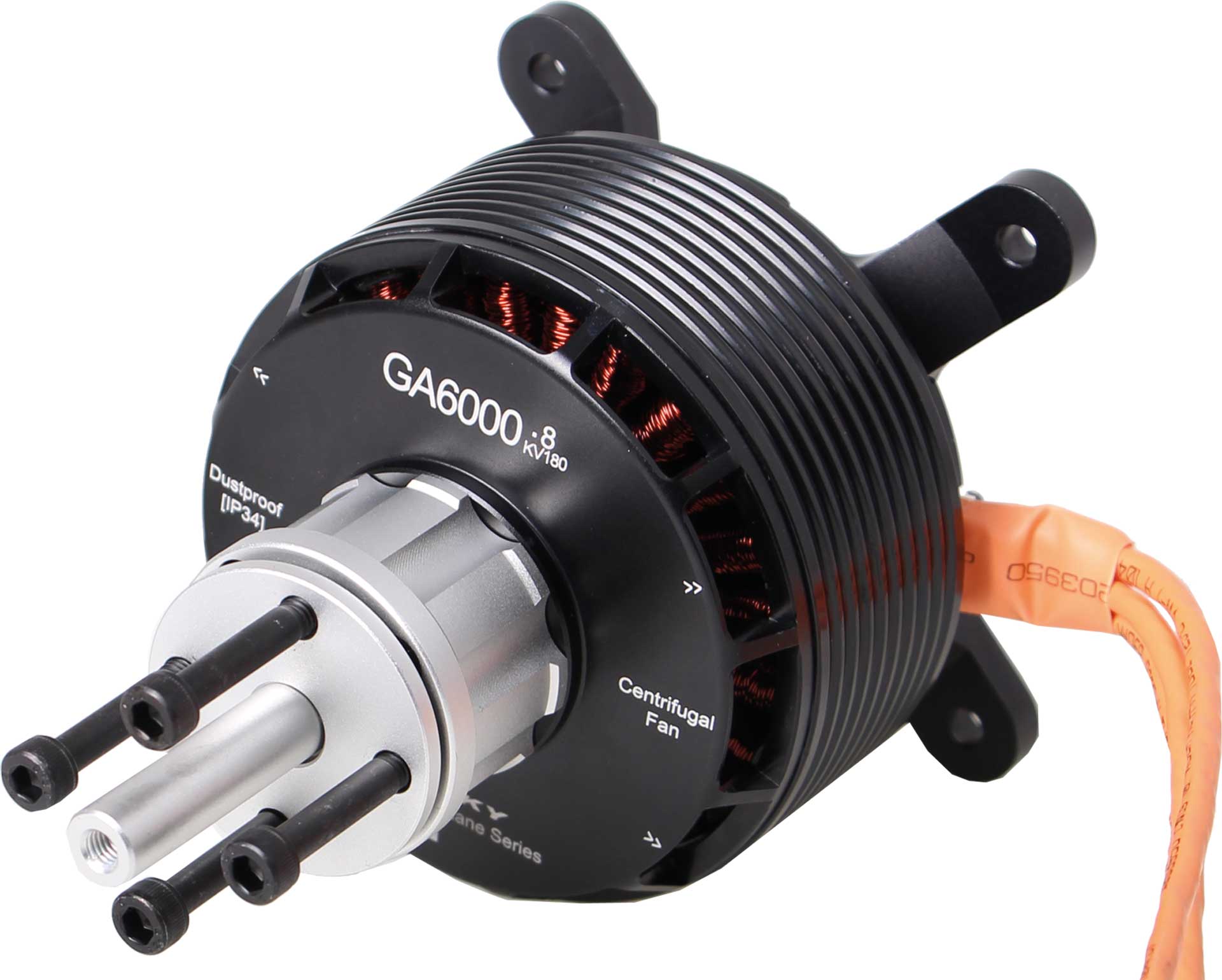 DUALSKY XMotor GA6000.8 180 KV 28-polig bis 6800W (55-60ccm) Brushless Motor