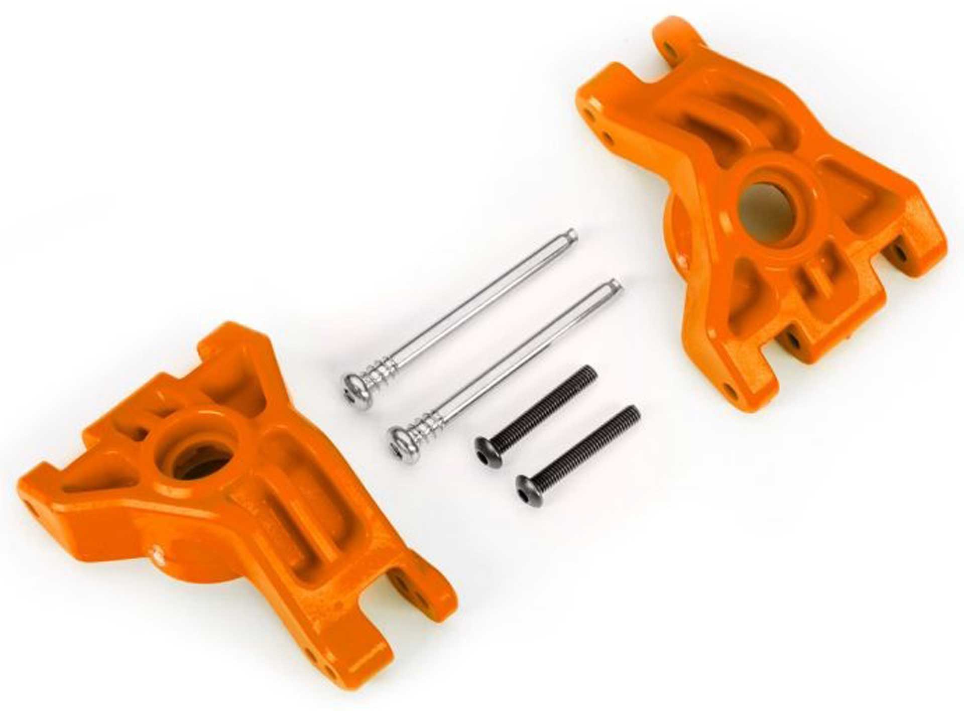 TRAXXAS SUPPORT DE ROUE HI EXTREME HEAVY DUTY ORANGE +KT (AUS 9080 UPGRADE KIT)