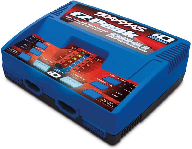 TRAXXAS DUAL EZ-Peak Plus 2x4-Amp NiMH/Lipo Schnell-Lader (Vers2018)