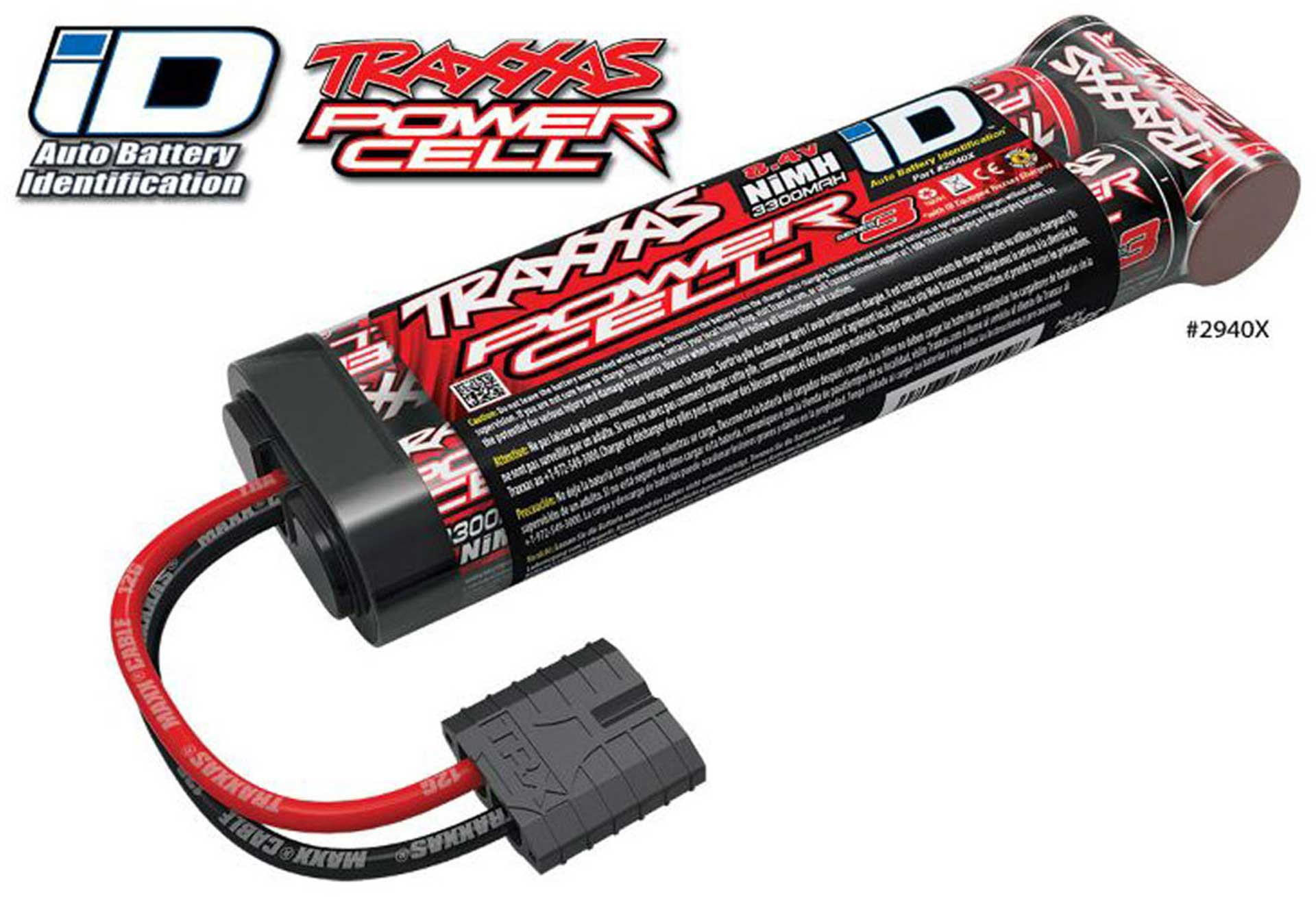 TRAXXAS POWER CELL SERIES3 8,4V NIMH 3300MAH