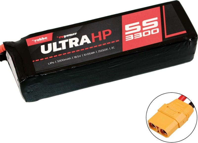 Robbe Modellsport RO-POWER ULTRA HP 3300MAH 18,5 VOLT 5S Batterie Lipo