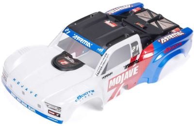 ARRMA Corps du MOJAVE GROM, blanc/bleu