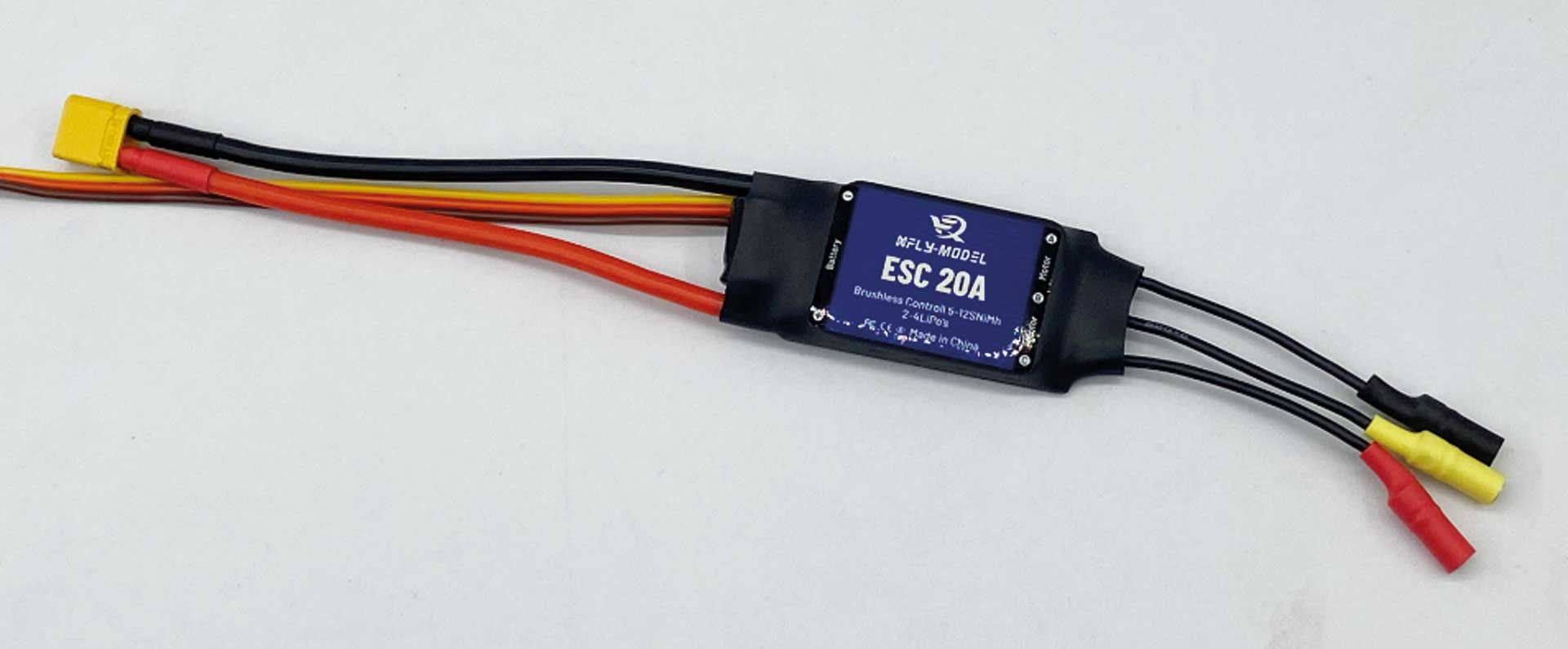 XFLY 20A ESC(1pc) avec XT30 plug 40MM Twinliner