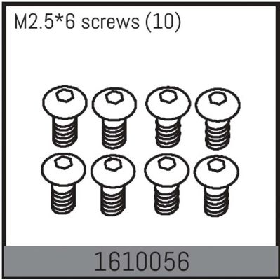 ABSIMA M2.5*6 screws (10)