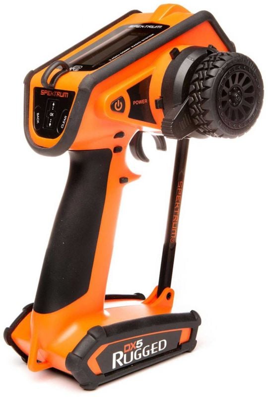 SPEKTRUM DX5 RUGGED DSMR TX ONLY INTL ORANGE SPECIAL EDITION