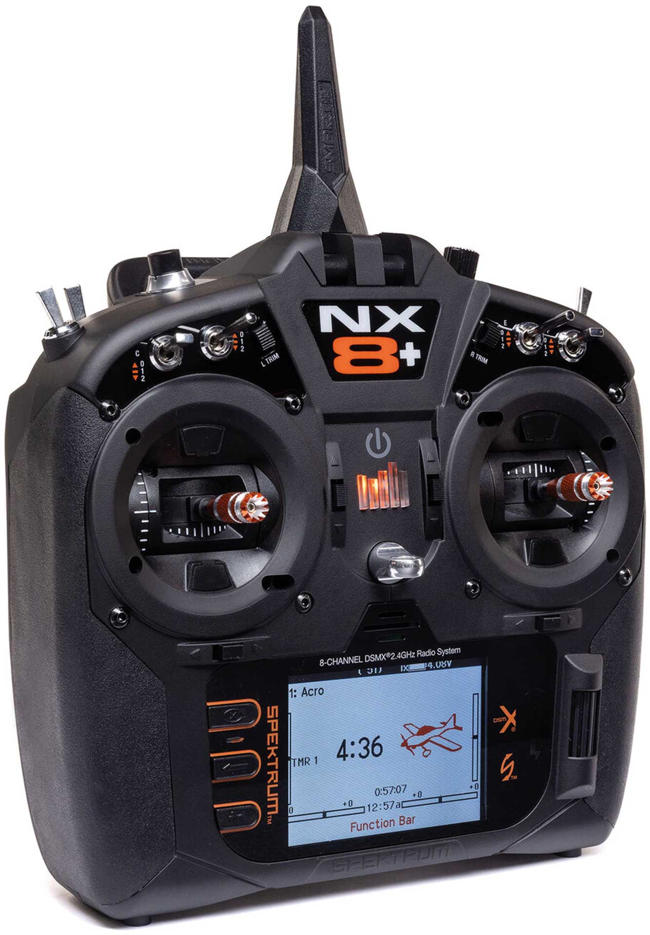 SPEKTRUM NX8+ 20-Channel DSMX Transmitter Only