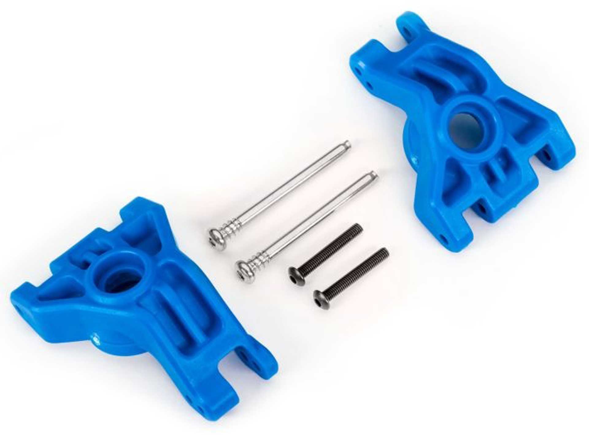 TRAXXAS SUPPORT DE ROUE HI EXTREME HEAVY DUTY BLEU +KT