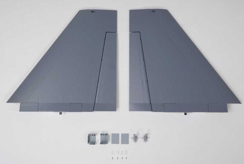 E-FLITE Wing Set: F-16 Falcon-Gray 80mm EDF