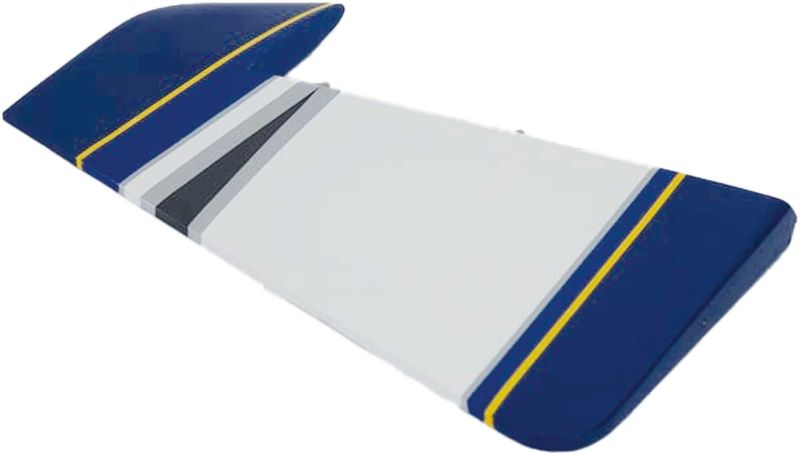 EXTREMEFLIGHT-RC Seitenruder EXTRA NG 78"  blau/weiss