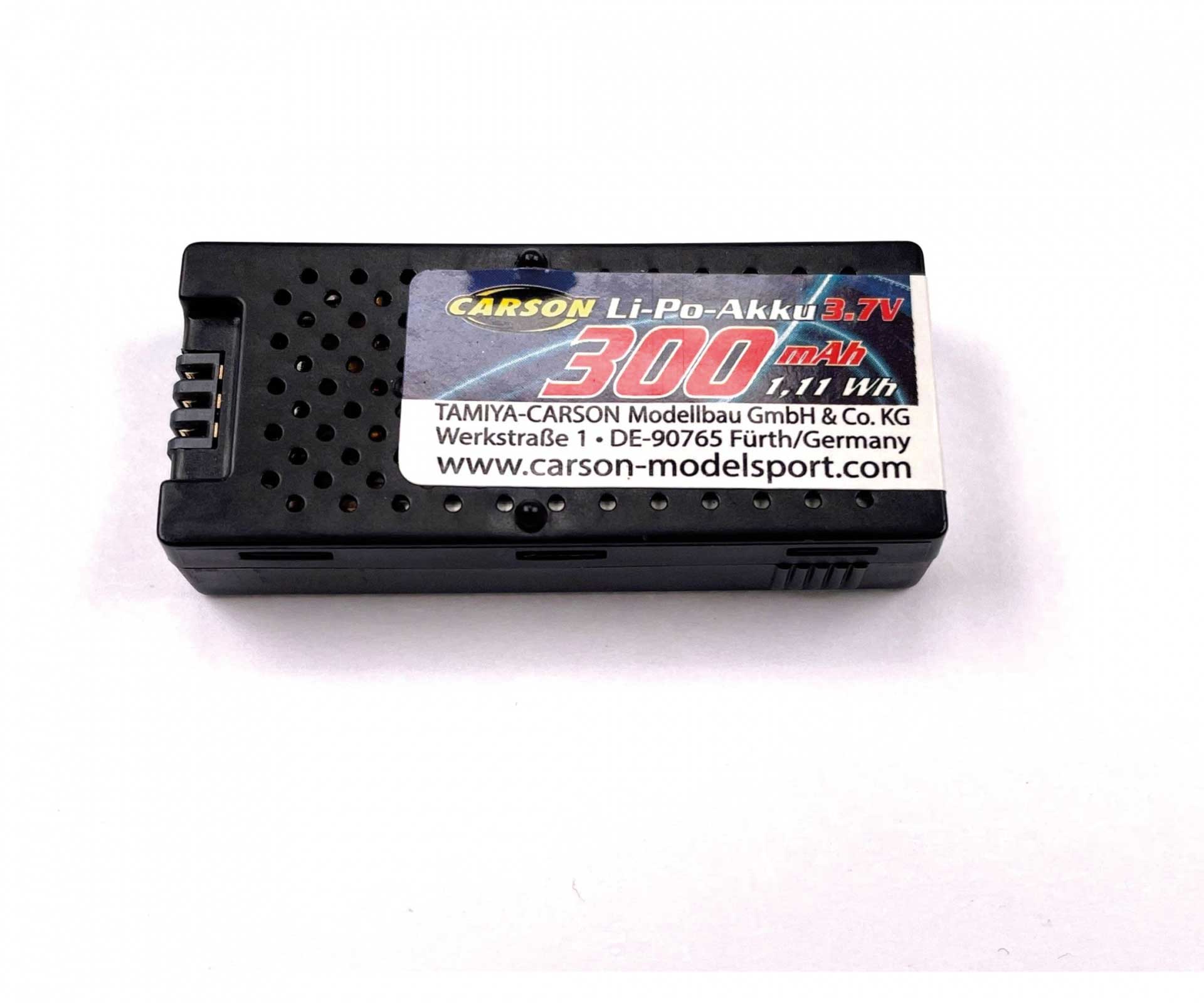 CARSON 3,7V/300mAh LIPO Single Blade 320