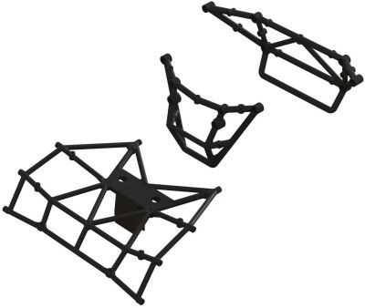 ARRMA Body Cage Front and Rear Black