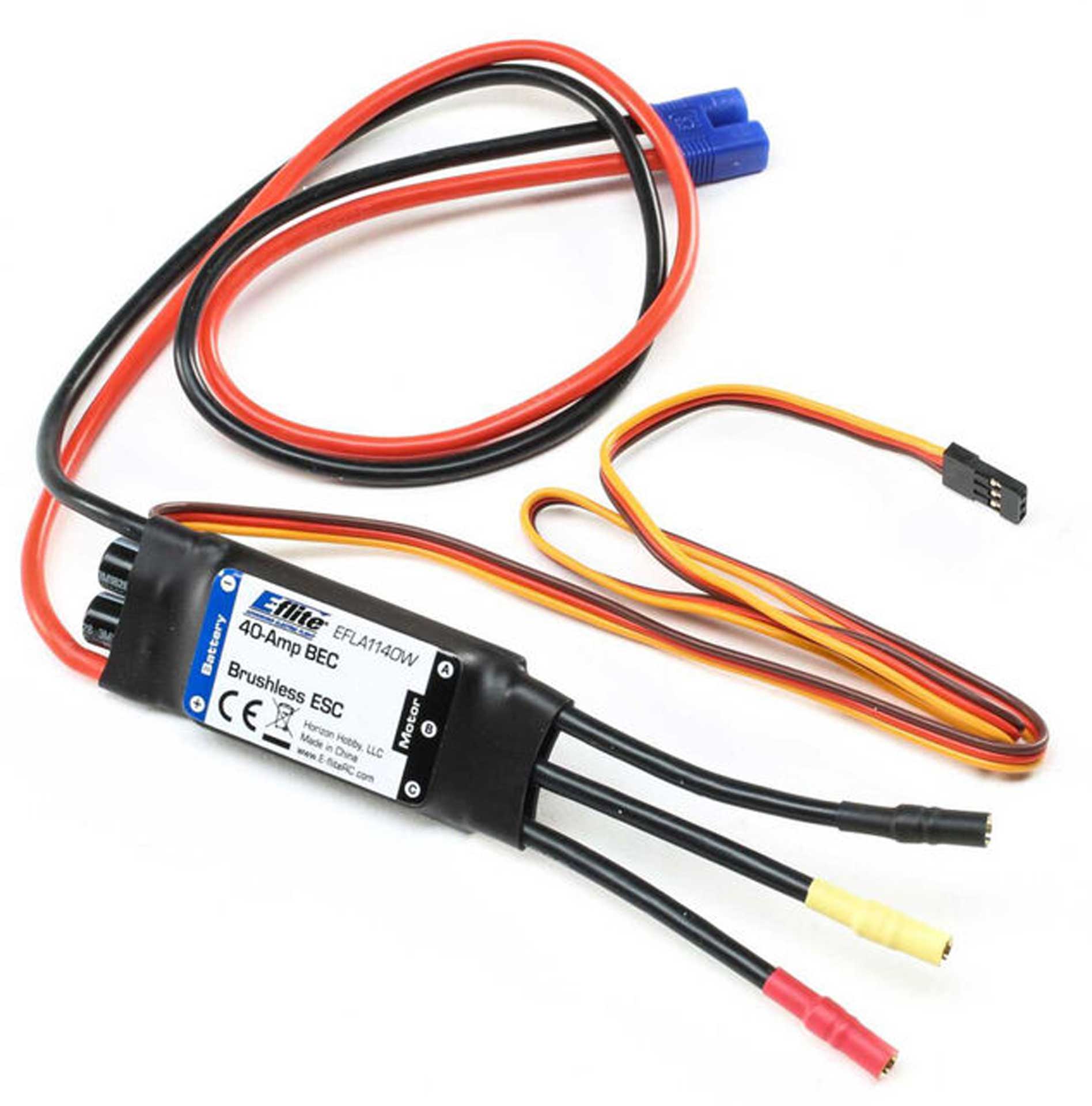 E-FLITE ESC: F-15 Eagle 64mm EDF 40A