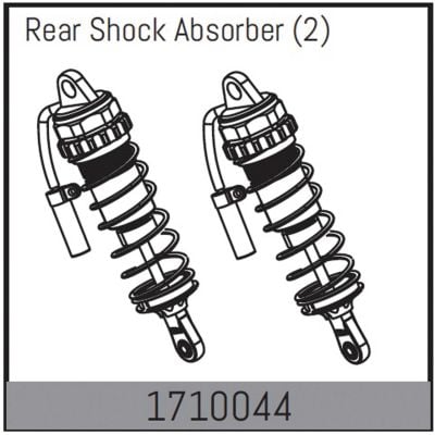 Absima Mamba 7 : Amortisseurs arrière (2 pcs.)