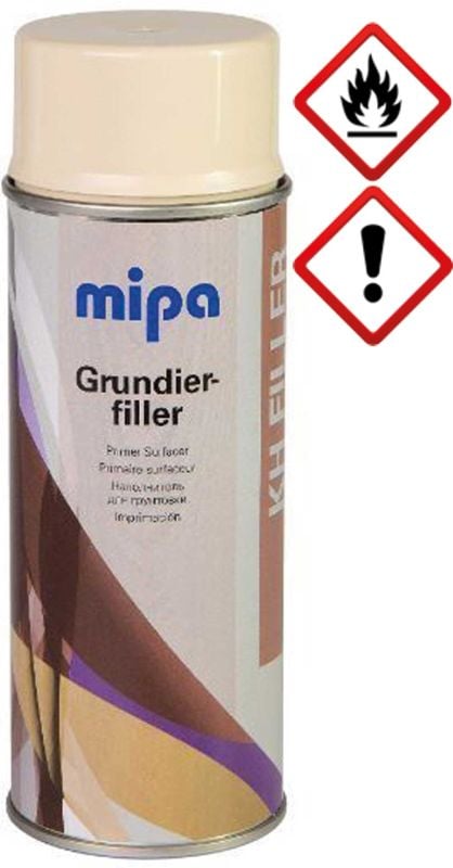 mipa Spray d'apprêt 400ml Couleur beige - jaunâtre Apprêt