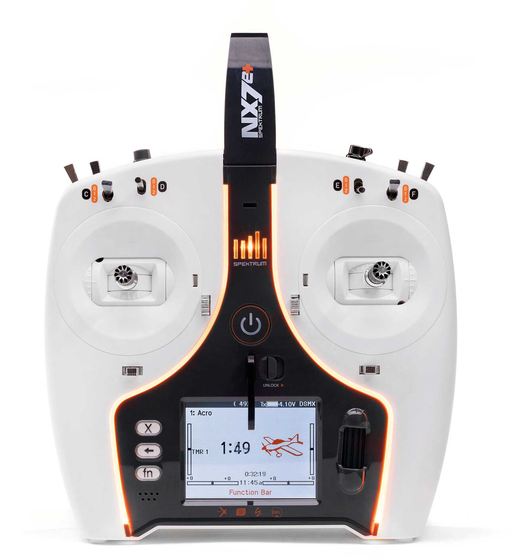 SPEKTRUM NX7e+ 14-Channel DSMX Transmitter Only