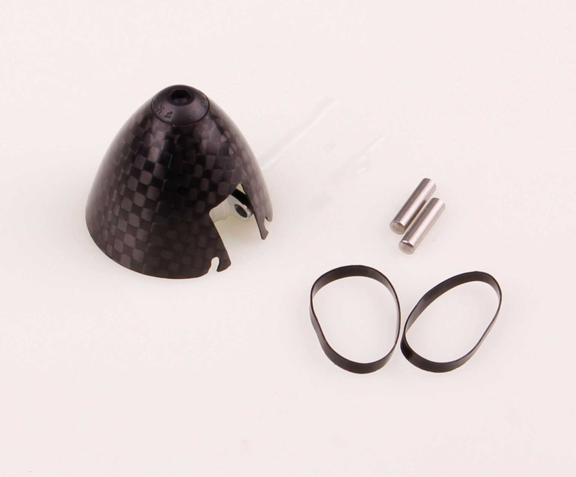 GM Propellers Spinner F5J ø 32mm Diameter, motor shaft ø 5mm Competition Carbon black