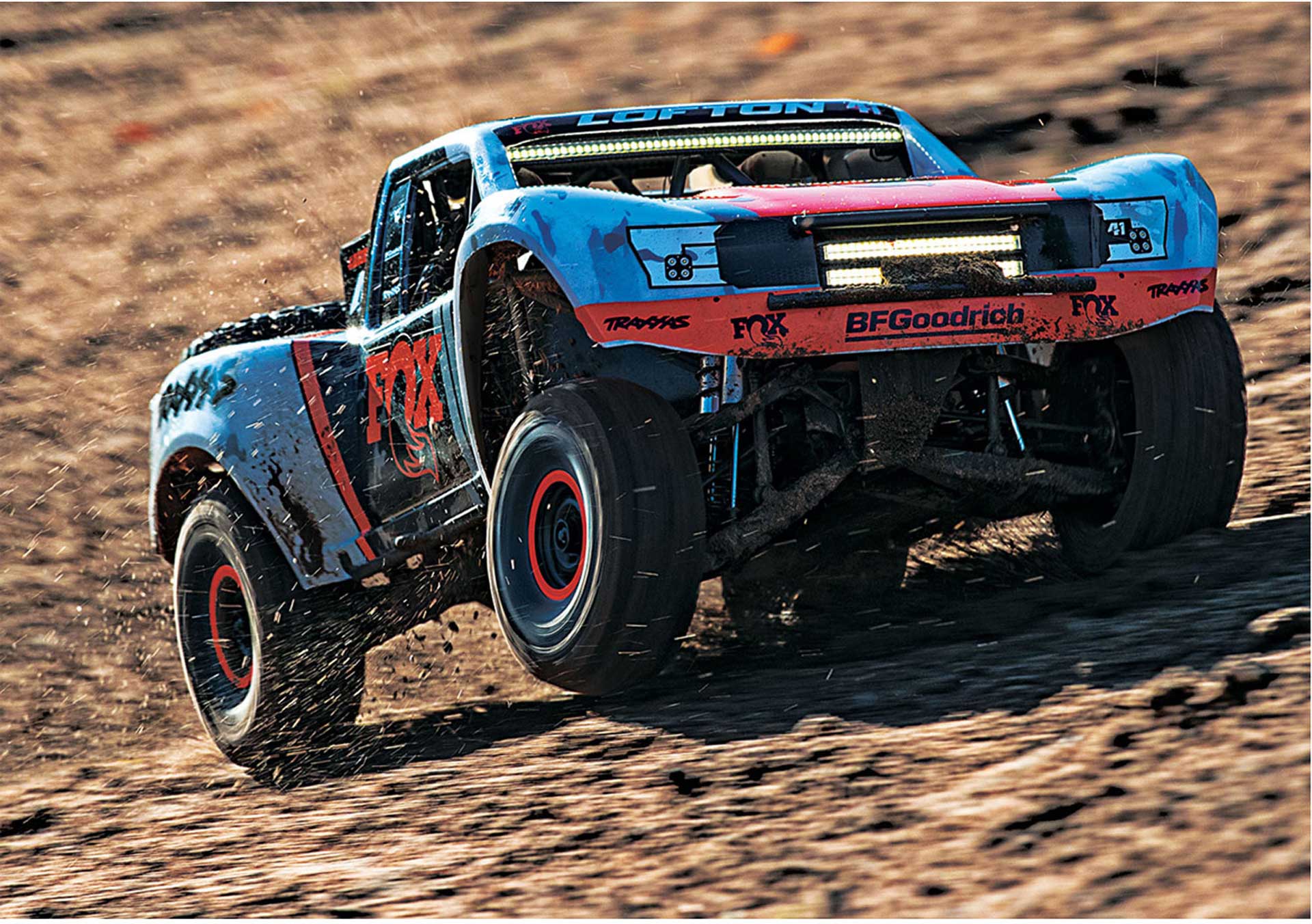 TRAXXAS UDR UNLIMITED DESERT RACER 4X4 VXL RTR + LED 1/7 4WD PRO-SCALE ...