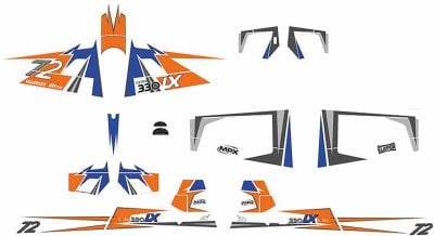 Multiplex Decal sheet Extra 330LX