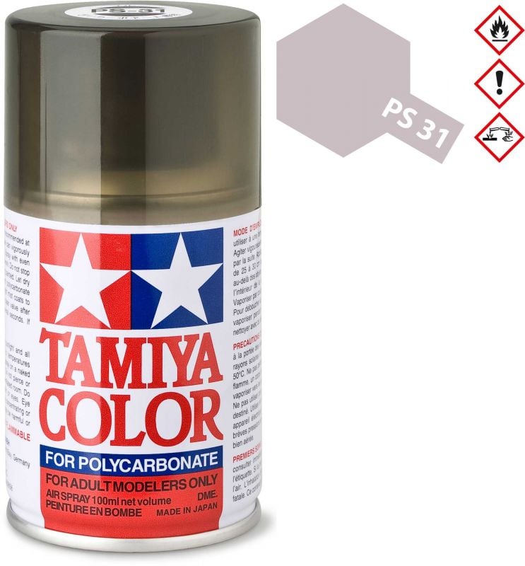 TAMIYA PS-31 Rauch Transparent Polycarbonat Spray 100ml