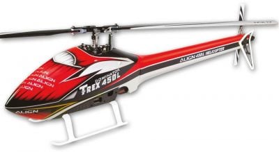 ALIGN SPEED FUSELAGE T-REX 450L RED-WHITE