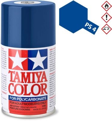 TAMIYA PS-4 Blue polycarbonate spray 100ml