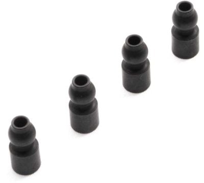 AXIAL SCX6: Shock Mount Pivot Balls, Steel (4)