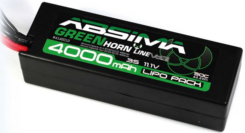 ABSIMA LIPO STICK PACK 11,1V 50C 4000 HARDCASE T-PLUG