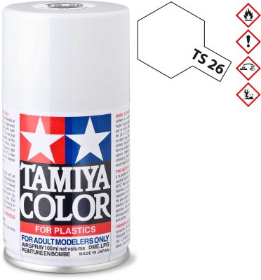 TAMIYA TS-26 Weiss glänzend Kunststoff Spray 100ml