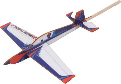 EXTREMEFLIGHT-RC STICK PLANE EXTRA 300 175MM Weiss/Blau/Orange