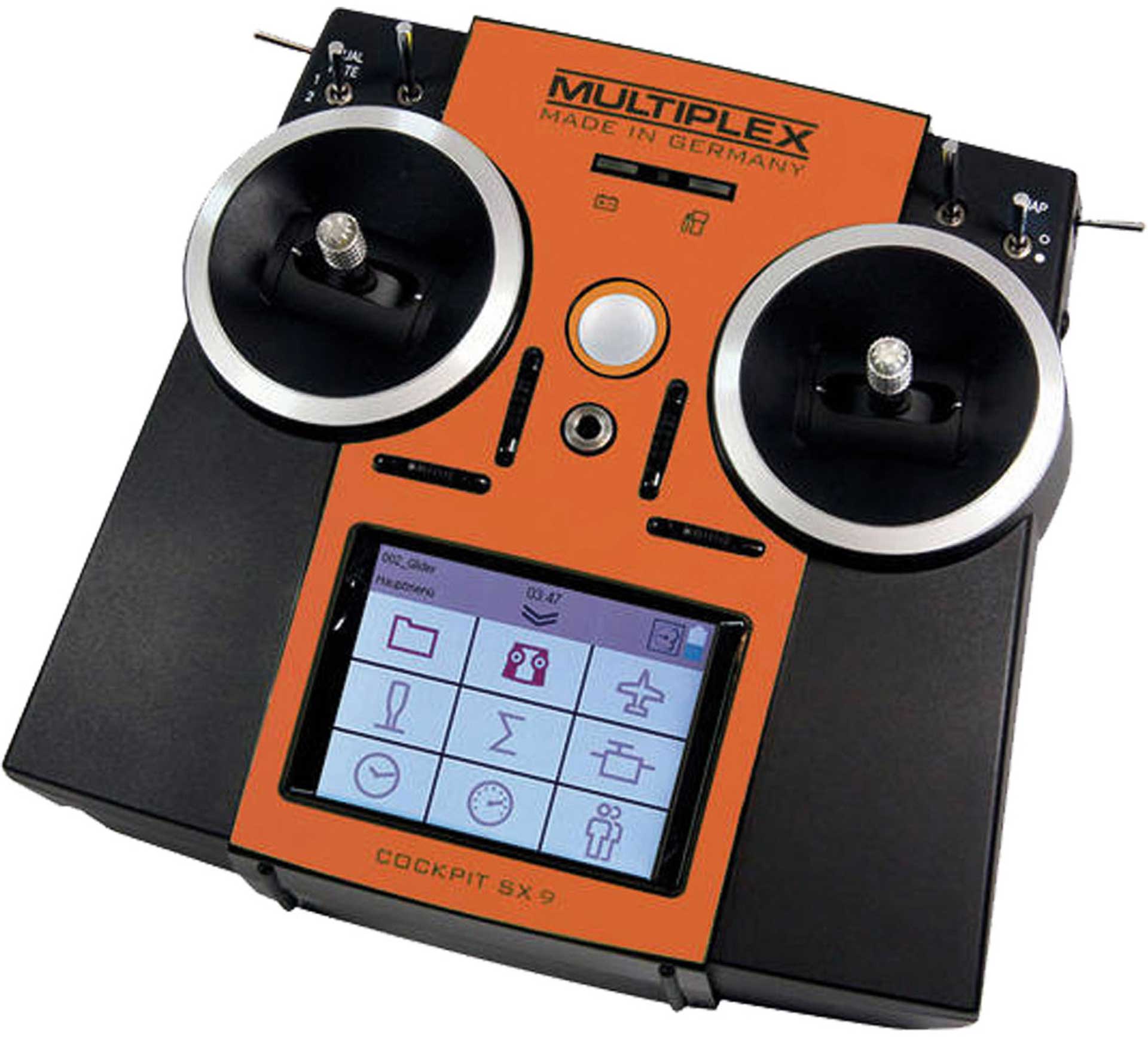 MULTIPLEX DEKORBOGEN COCKPIT SX 7 / 9 ORANGE