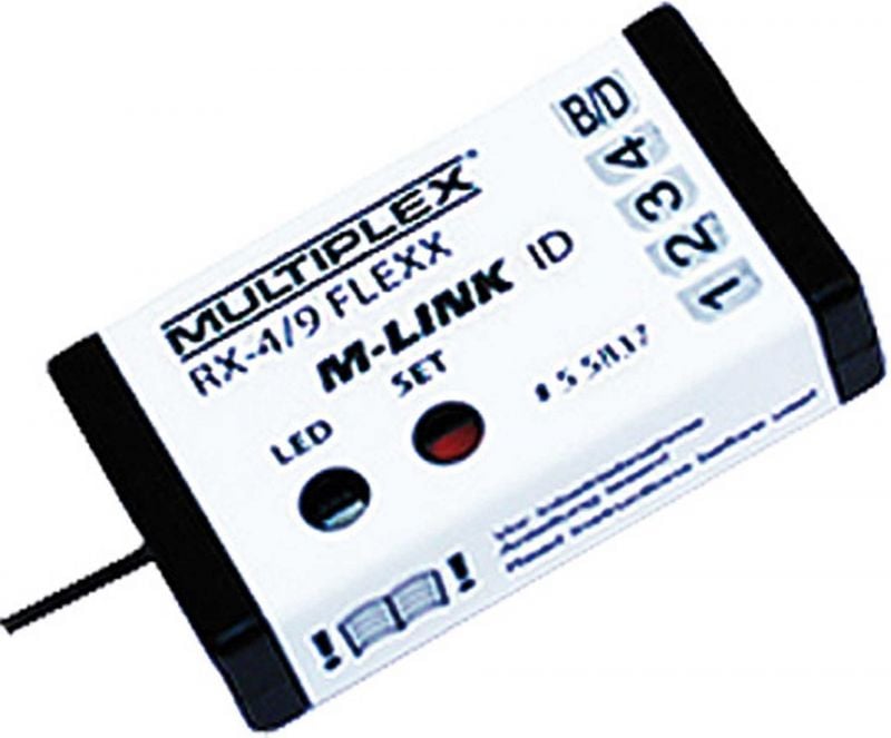 MULTIPLEX RX-4/9 FLEXX ID M-LINK 2,4GHZ EMPFÄNGER